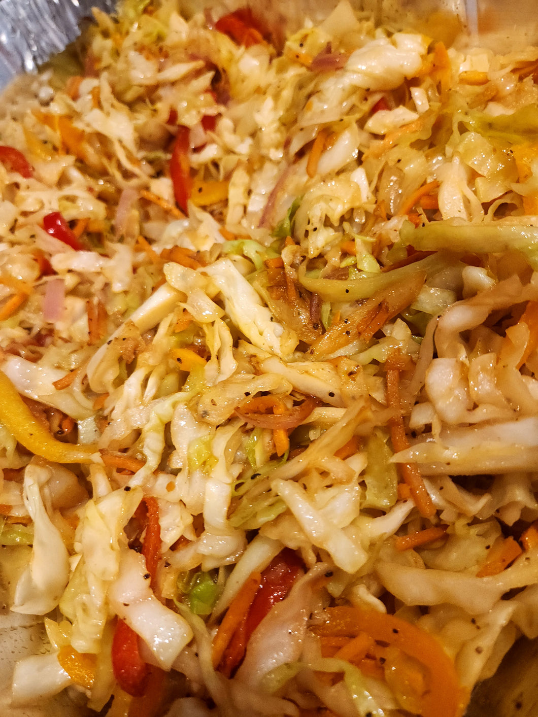 Caribbean Sauteed Cabbage