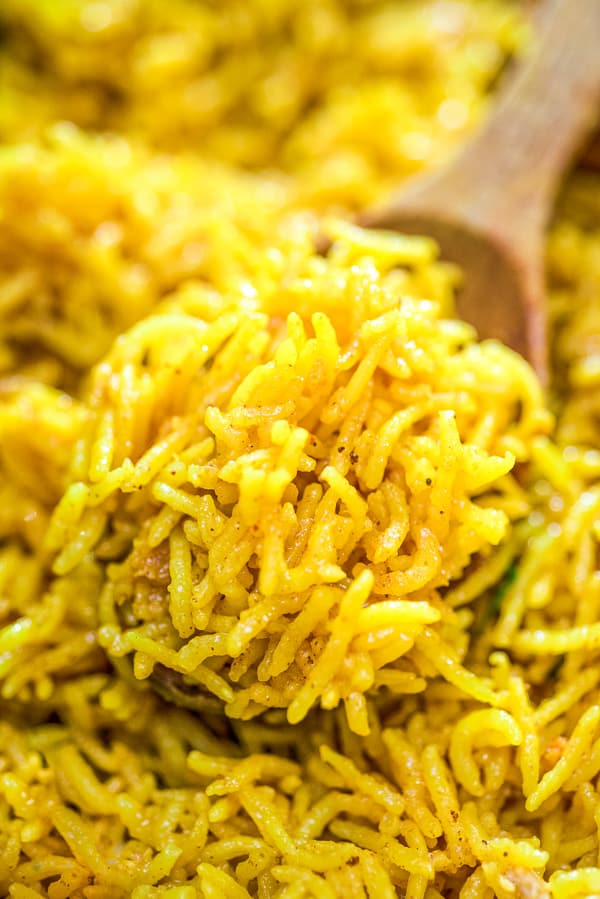 YELLOW RICE PARTY TRAYS